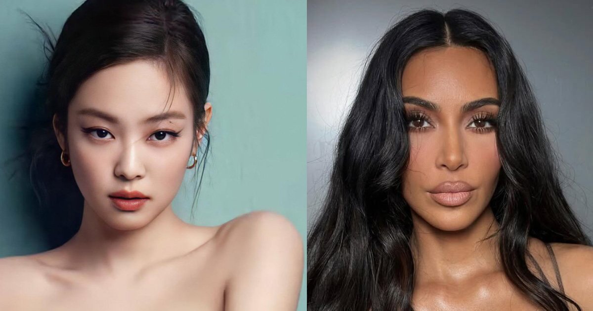 Jennie de BLACKPINK y Kim Kardashian usan el mismo vestido polémico… y el internet no puede decidir quién ganó